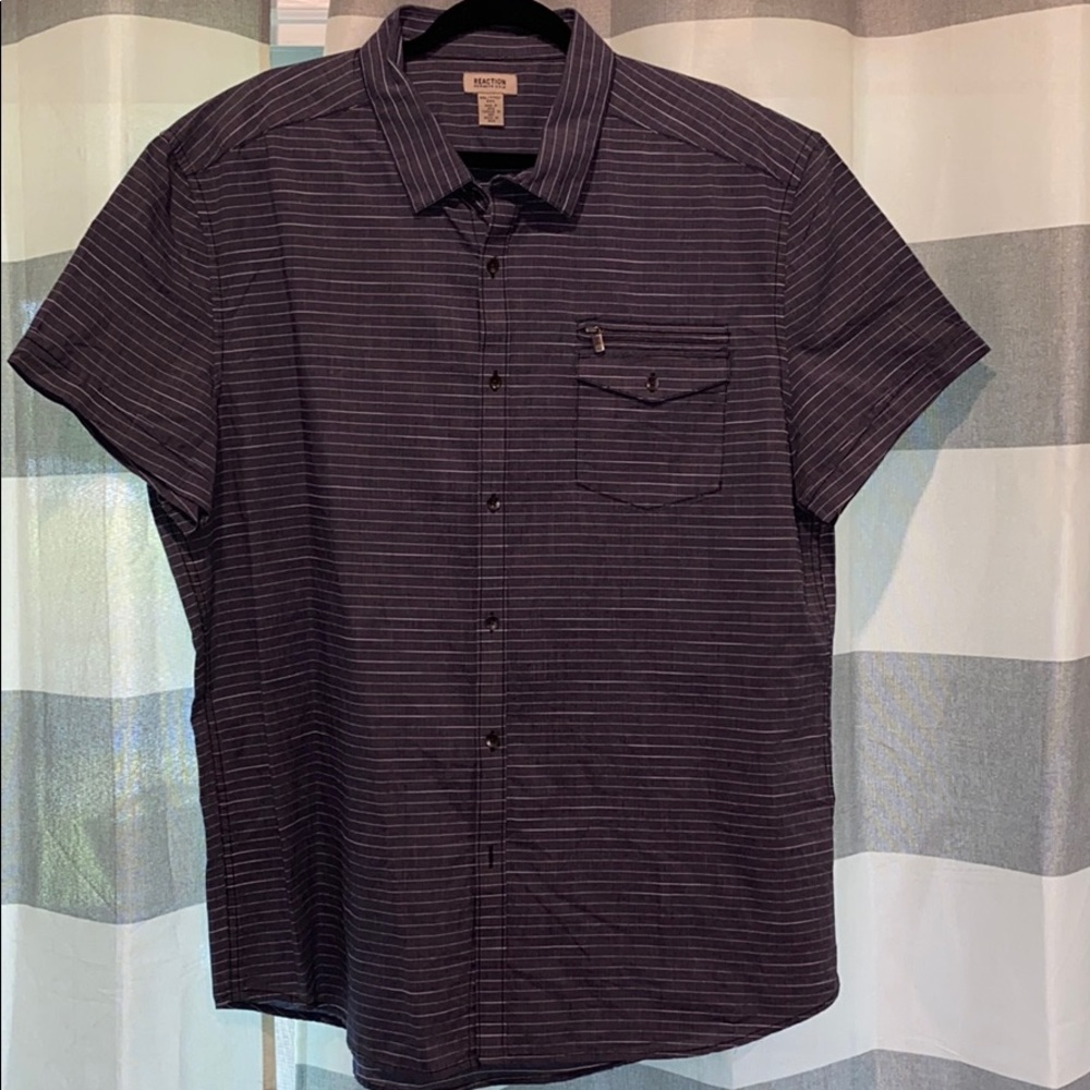 Reaction Kenneth Cole men’s button down short sleeves - Picture 5 of 6